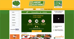 Desktop Screenshot of lancheelectron.com.br